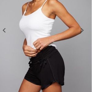 Ruched Maternity sleep shorts